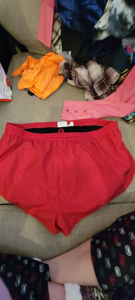 New Balance Red Athletic Shorts