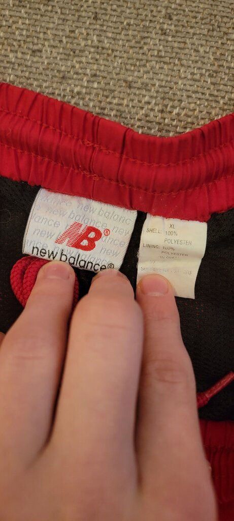 New Balance Red Athletic Shorts