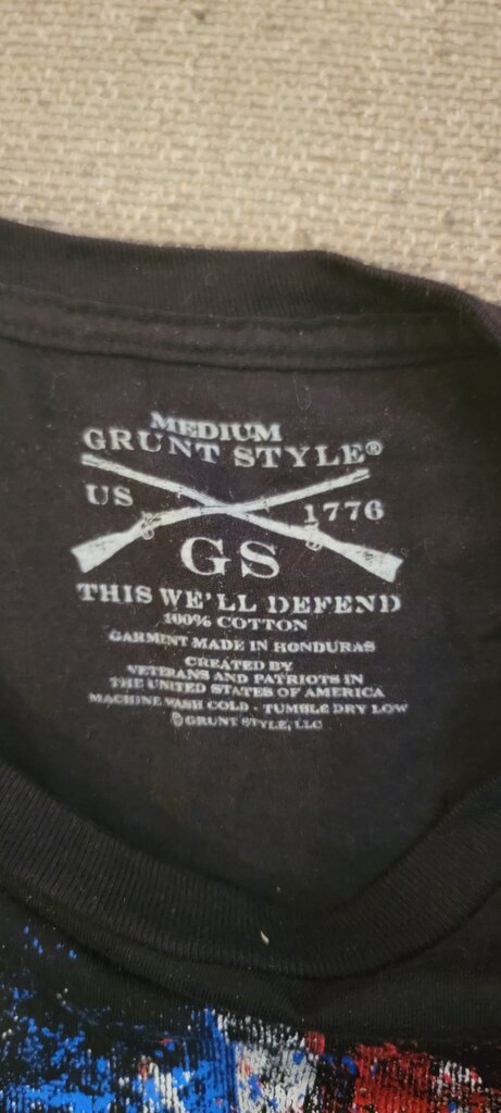 Grunt Style American Flag T-Shirt