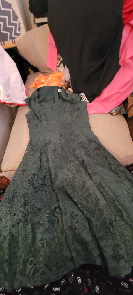 Green Lace Dress