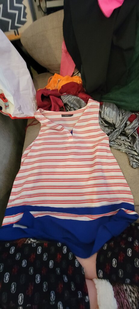 THML Women's Striped Tank Top