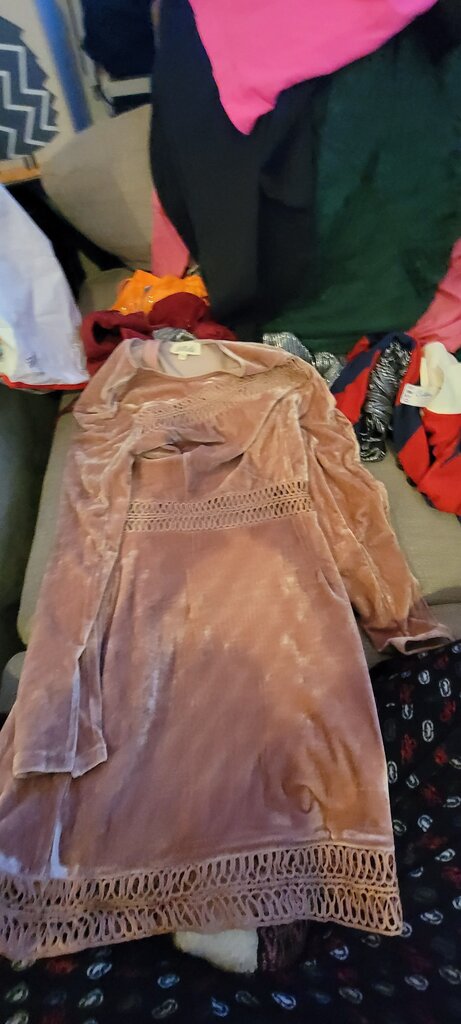 Listicle Velvety Dress