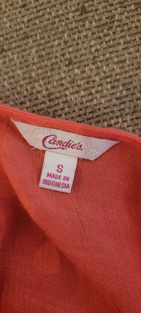 Candie's Women's Coral Blouse