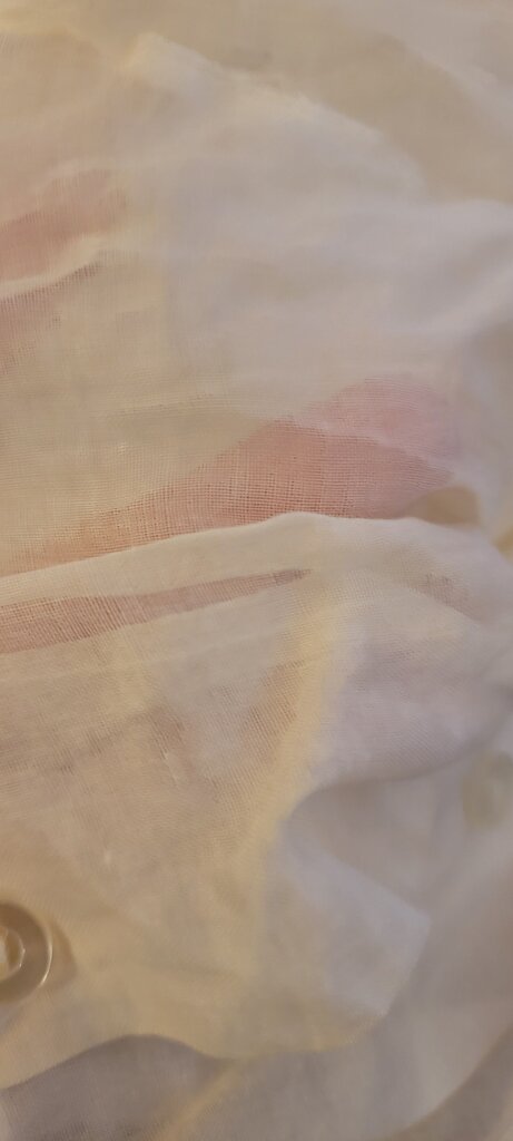 Lightweight Sheer White Blouse