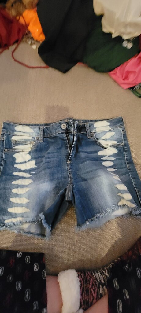 Arizona Women's Distressed Denim Shorts