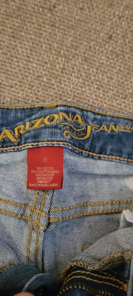 Arizona Women's Distressed Denim Shorts