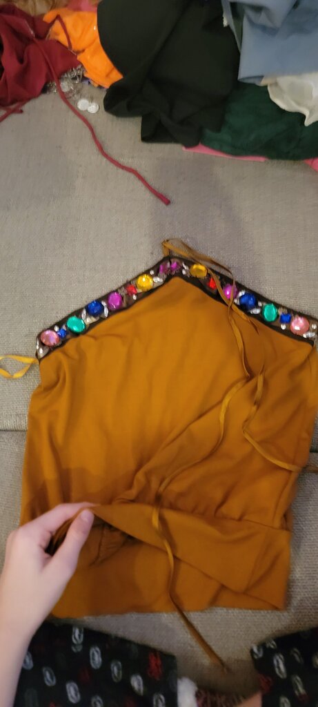 Arden B. Women's Top with Colorful Beads