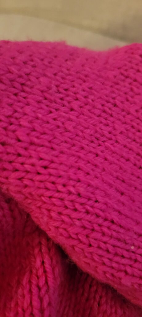Girls Pink Knit Sweater