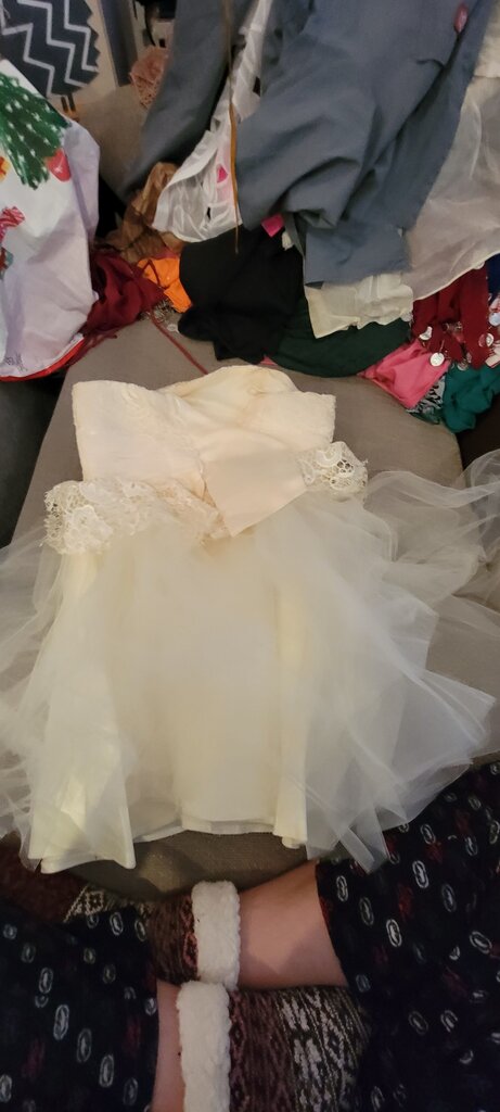 QQC Bridal Girls' Ivory Dress