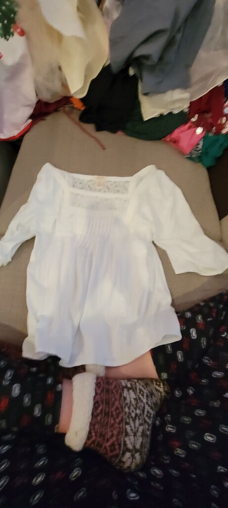 Sundance Women's White Lace Top