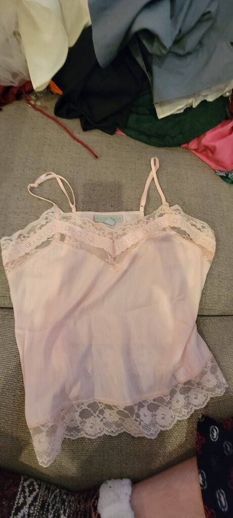 Ryegrass Pink Lace Camisole