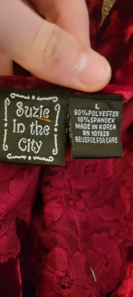 Suzie in the City Velvet Top
