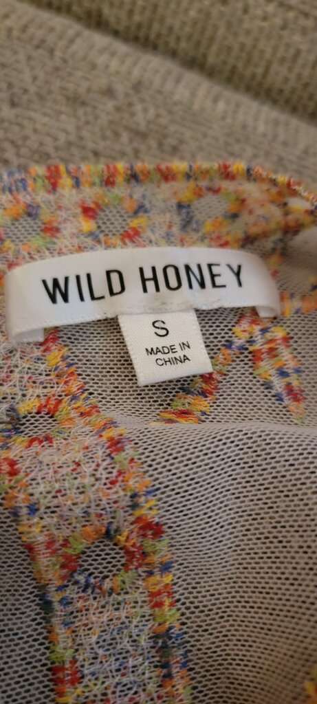 Wild Honey Embroidered Kimono