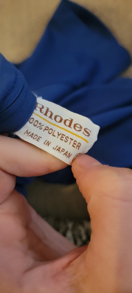 Rhodes Blue Polyester Top