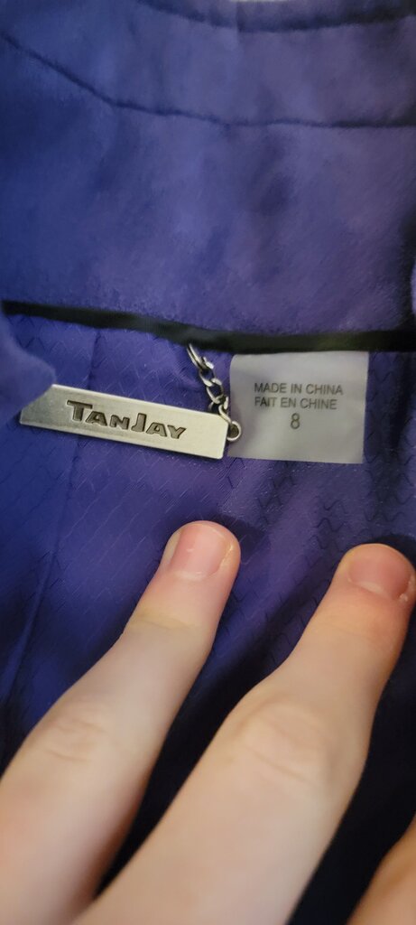 TanJay Women's Purple Jacket