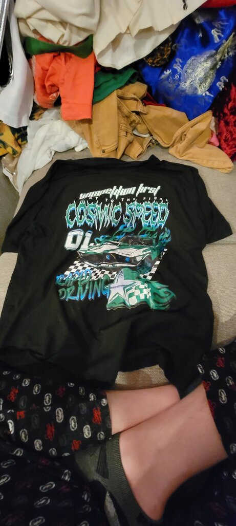 Cosmic Speed Graphic T-Shirt