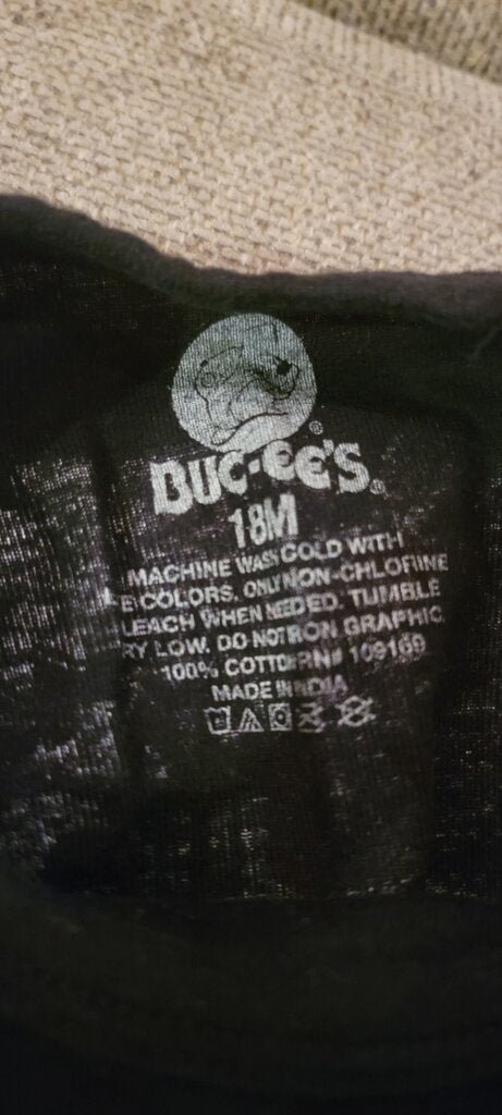 Buc-ee's Boo Crew Black Onesie