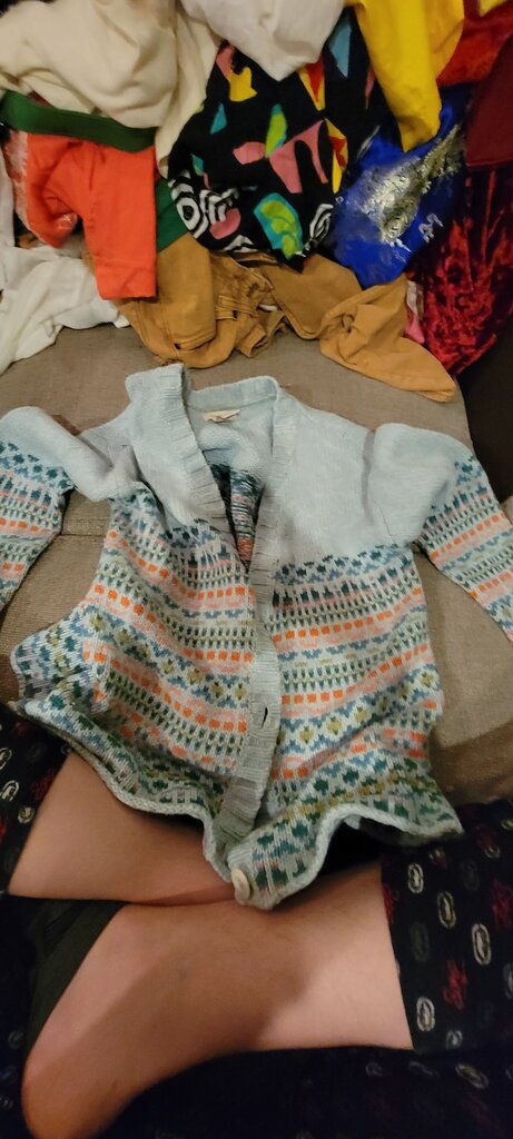 Sundance Blue Knit Cardigan