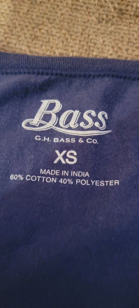 G.H. Bass & Co. Women's Light Blue Tank Top