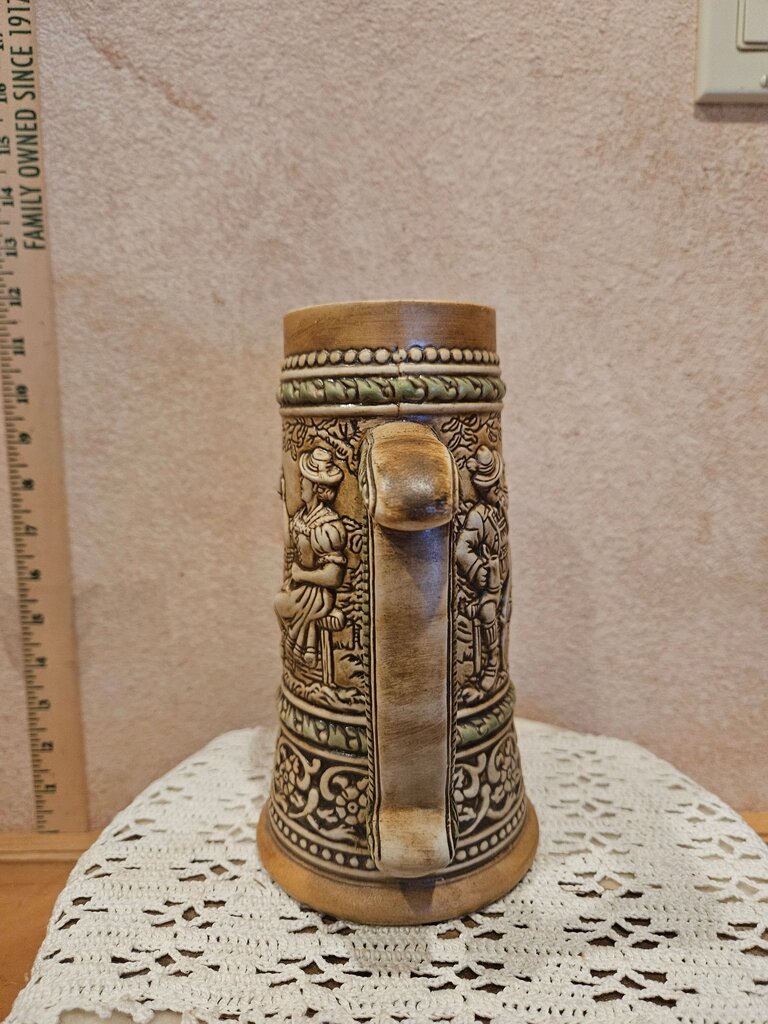 ThriftCHI Ceramarte German Style Beer Stein Canada Olympic Association Barware Stein Mug
