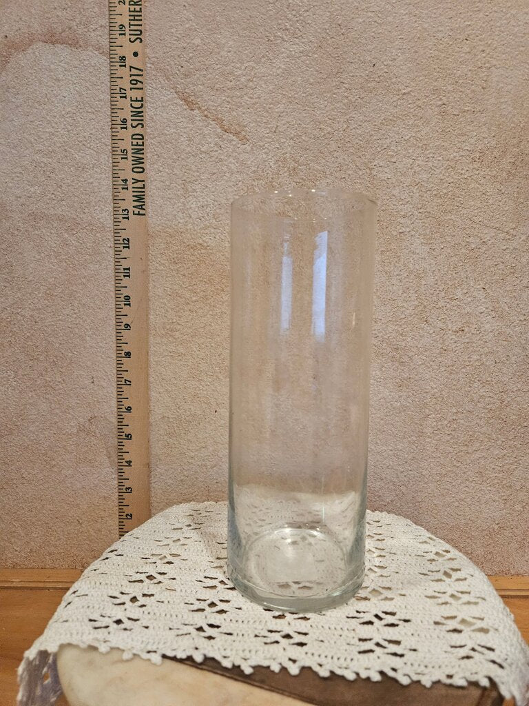Clear Cylinder Glass Vase Water Vase for Flowers Decorative glass wedding event table display
