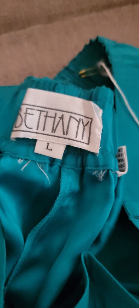 Bethany Women's Large Teal Pants