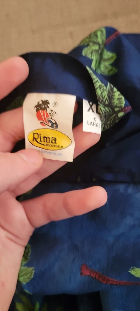 Rima Beach Wrap with Palm Tree Print