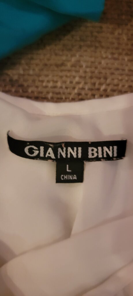 Gianni Bini White Ruffled Camisole