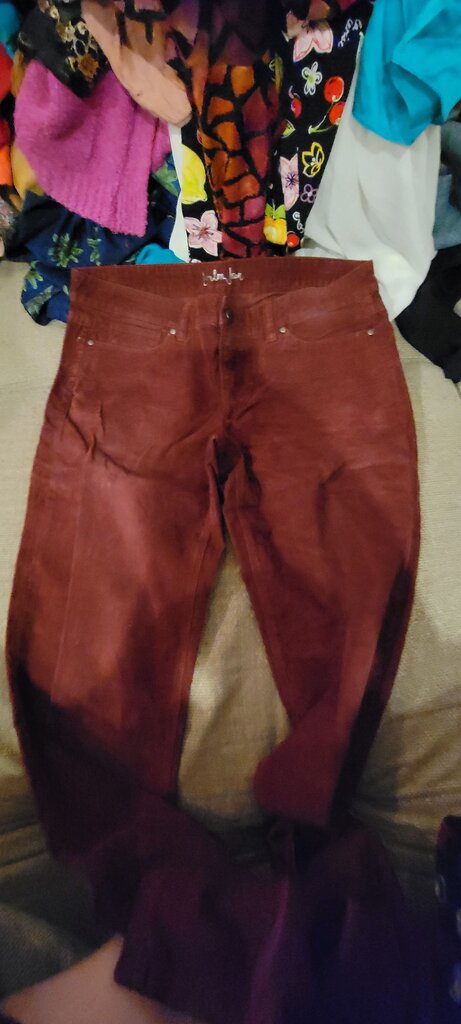London Jean Burgundy Pants