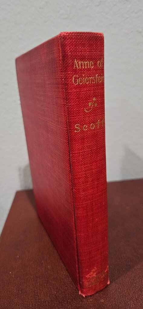 Rare Anne of Geierstein by Sir Walter Scott