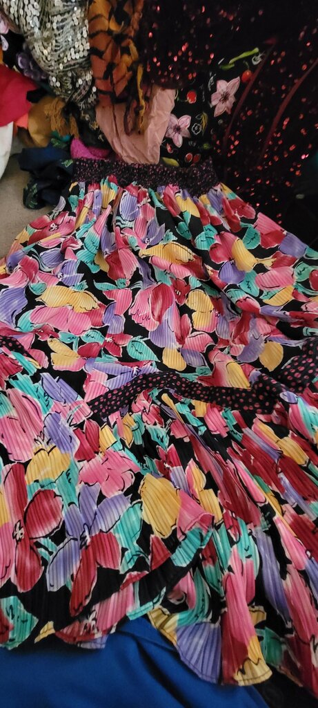 Colorful Floral Print Dress