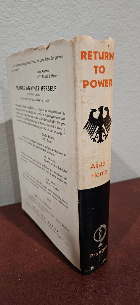 Return to Power by Alistair Horne