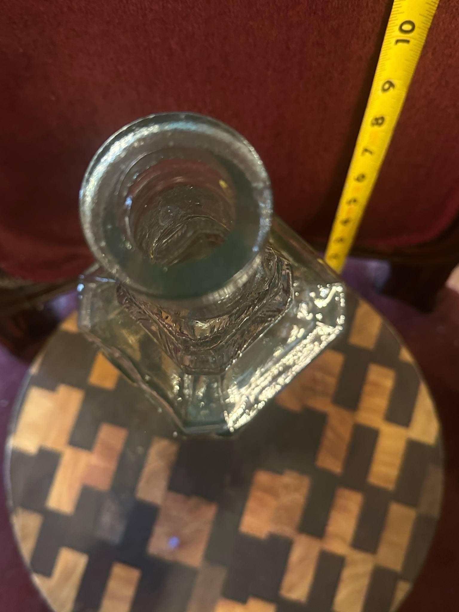 Vintage Clear Glass Decanter