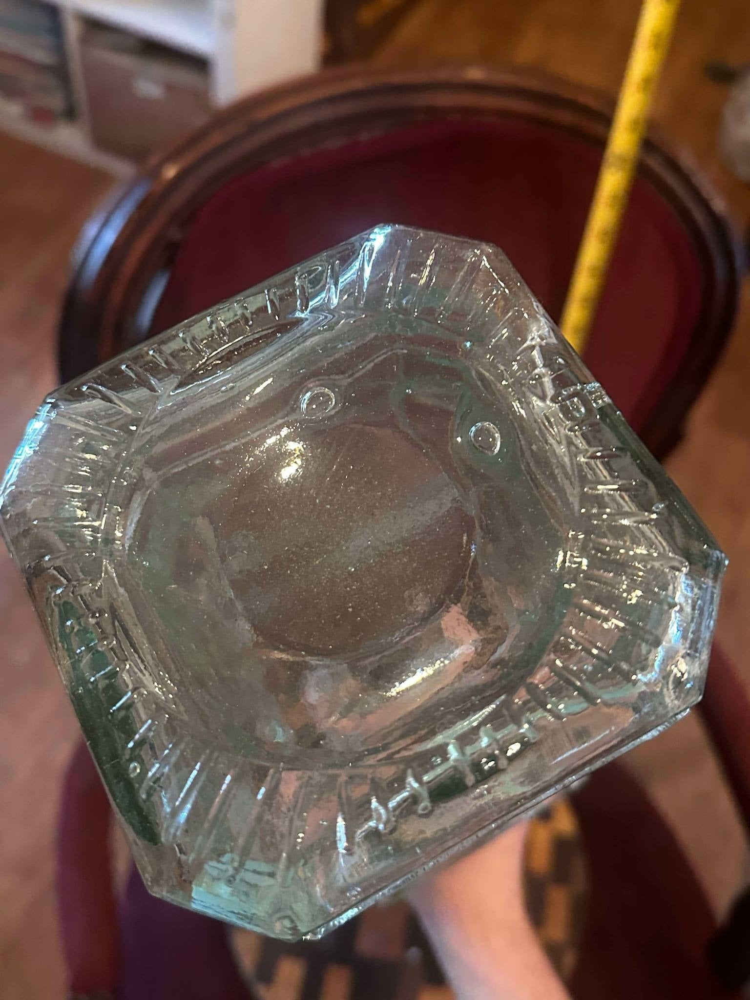 Vintage Clear Glass Decanter