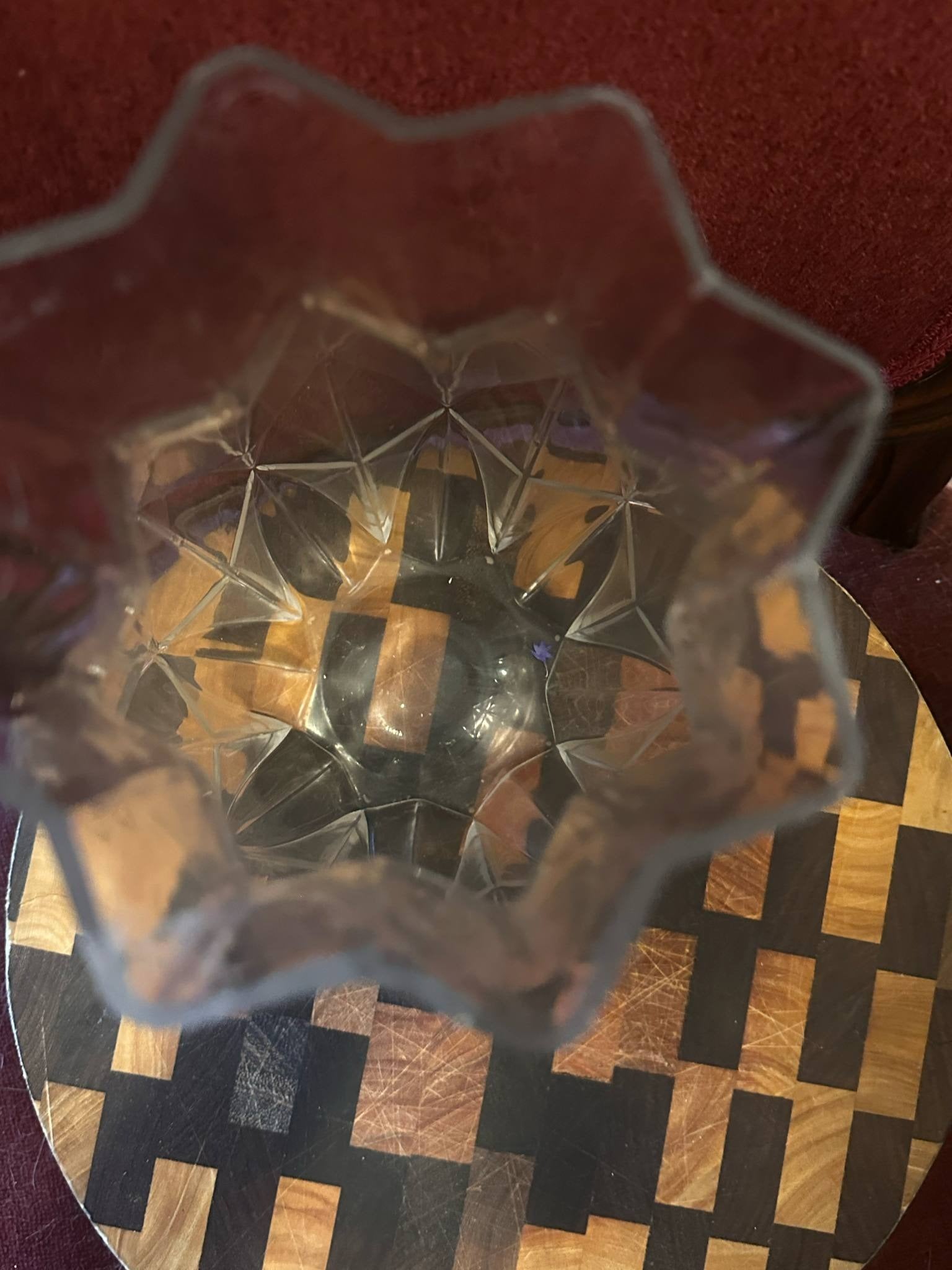 Decorative Clear Plastic Vase