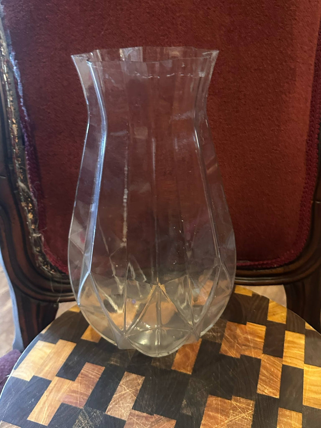 Decorative Clear Plastic Vase